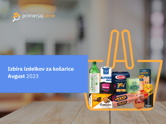 Mesečni izbor izdelkov avgust 2023